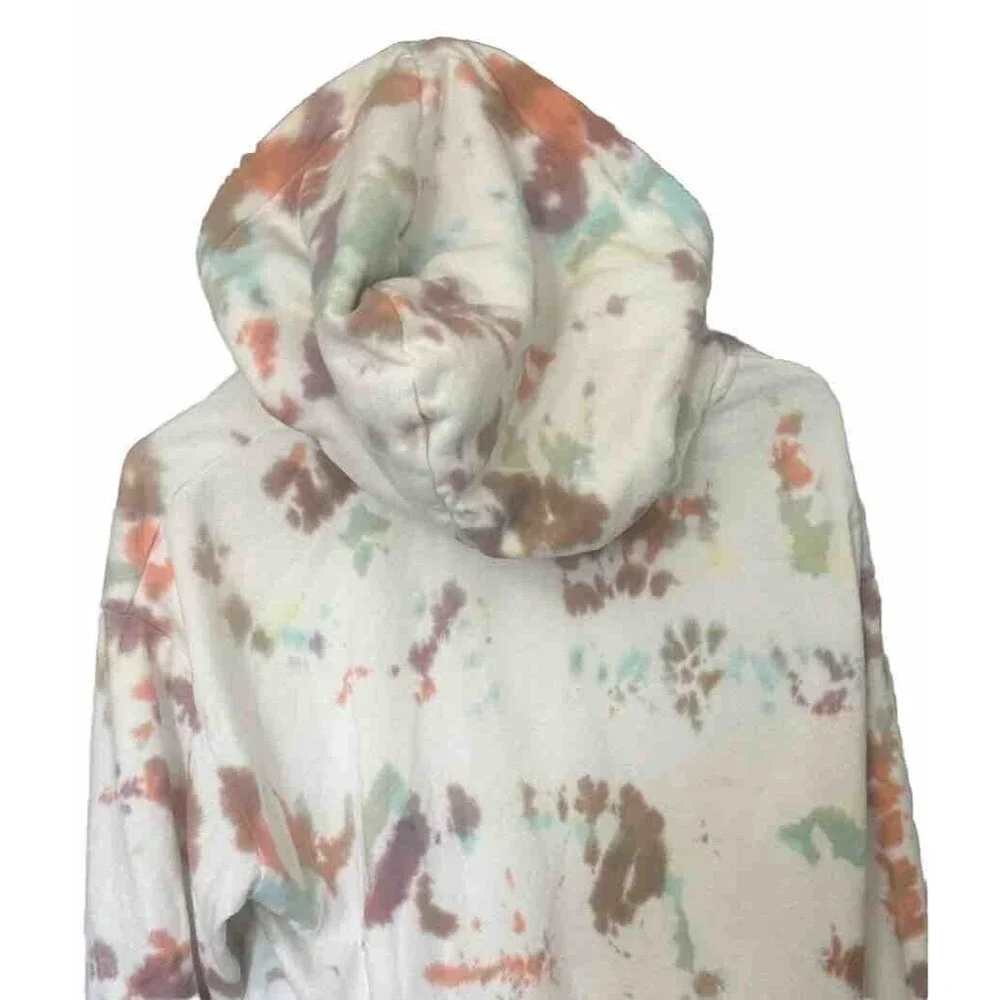 Wild Fable Girls Cropped Multicolor Hoodie Size Large